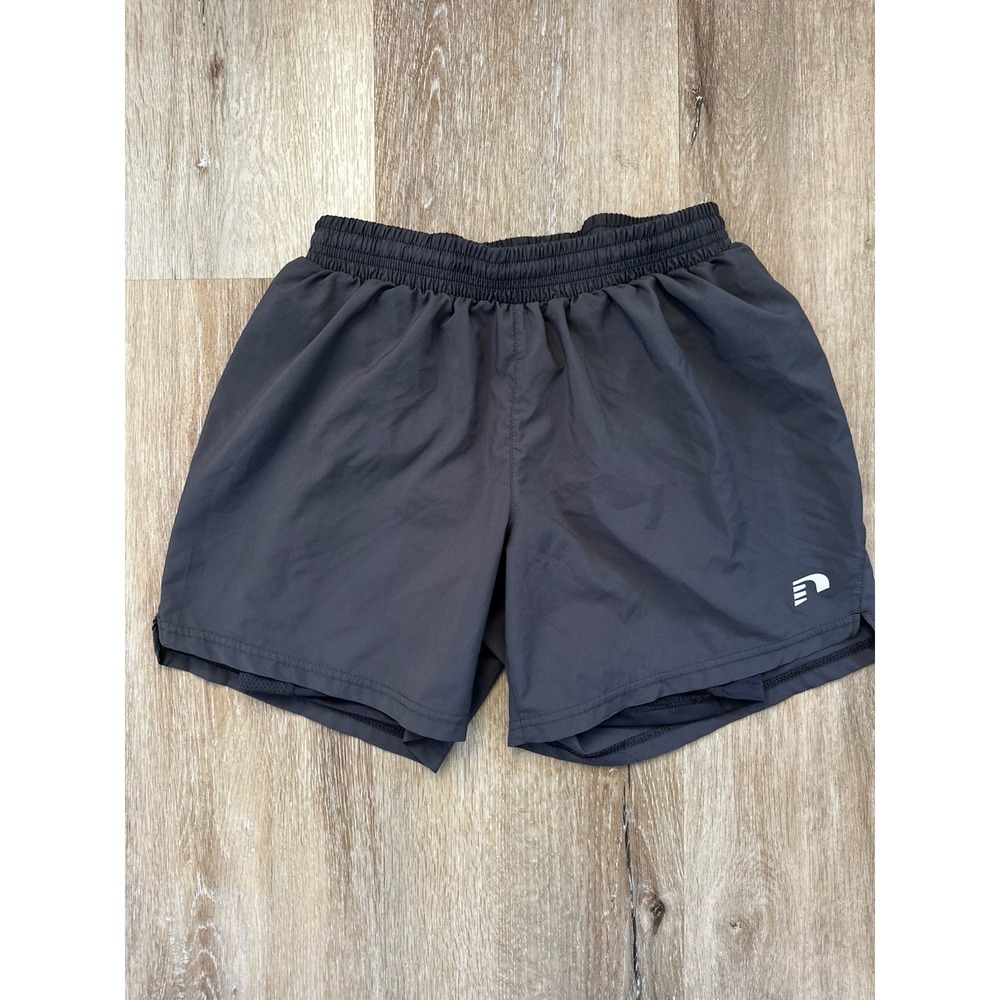 Newline Running Shorts Dark Gray Small Lined Lightweight Performance Athletic
